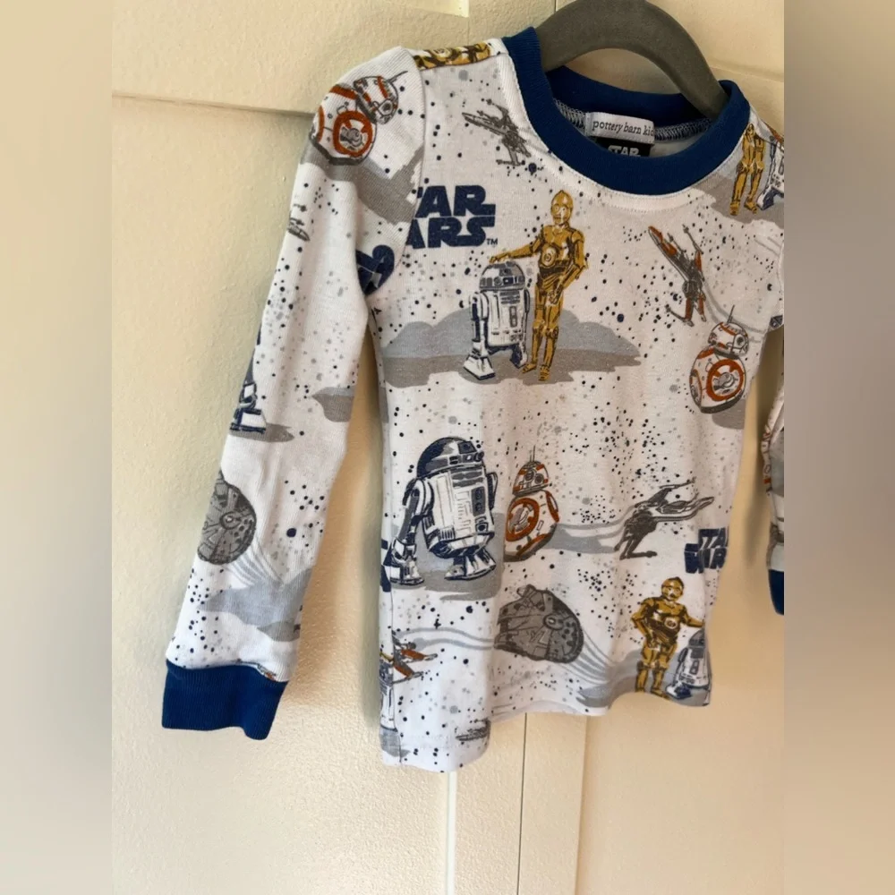 Pottery Barn Kids‎ x Star Wars Pajamas Top Long Sleeve Shirt Toddler Size 2T